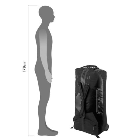 Картинка сумка на колесах Ortlieb Duffle RS110 black - 13