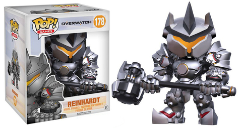 Funko POP! Overwatch: Super Sized Reinhardt (178) (Б/У)