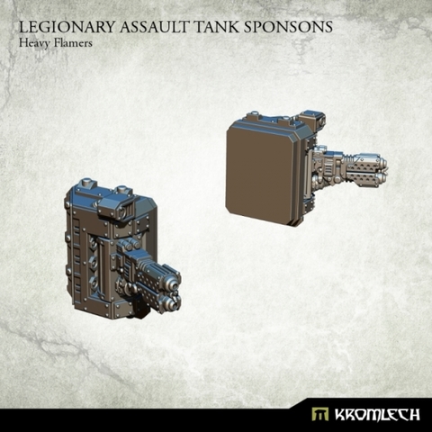 Legionary Assault Tank Sponsons: Heavy Flamers (1)