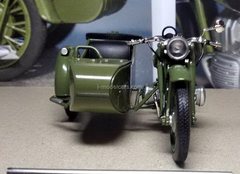 Motorcycle M-72 IMZ Ural sidecar 1955 khaki 1:24 DeAgostini Moto Legends USSR #1