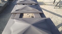 Крышка на колонну забора Медуза