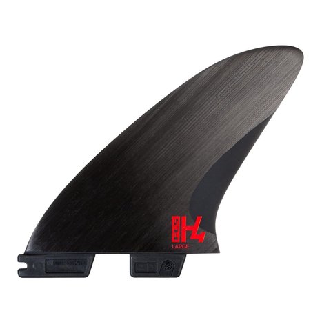 FCS II H4 Tri Retail Fins Smoke Large