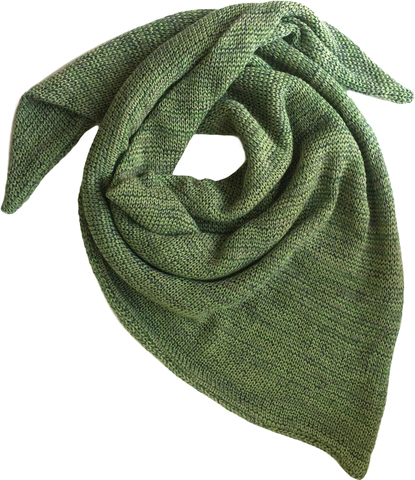 Вязаный платок - шарф косынка