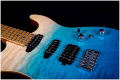 Электрогитара шестиструнная JET JS-1000 QTBL