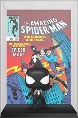 Фигурка Funko POP! Comic Covers Marvel Amazing Spider-Man #252 Spider-Man Black Suit