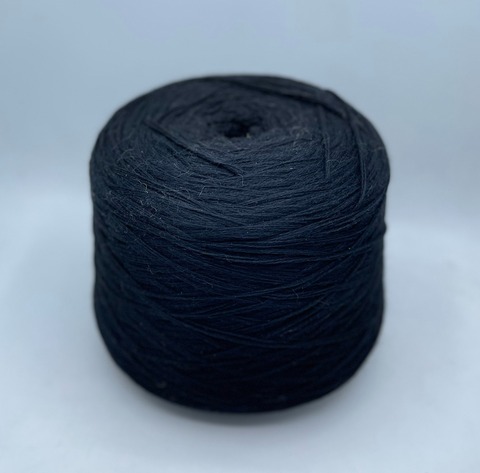Zegna Baruffa (пр.Италия), art-Kent , 2/18*4 225м/100 гр. 100% Меринос, цвет-Черный,арт-31623