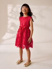 Платье для девочки Next AT9-447, Красный