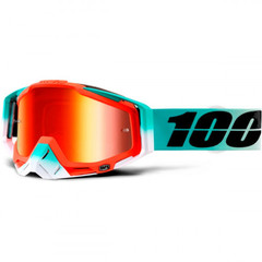 Очки 100% Racecraft Cubica /Mirror Red Lens (50110-222-02)