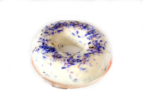 Творожная пасха с черносливом и васильком, 850г