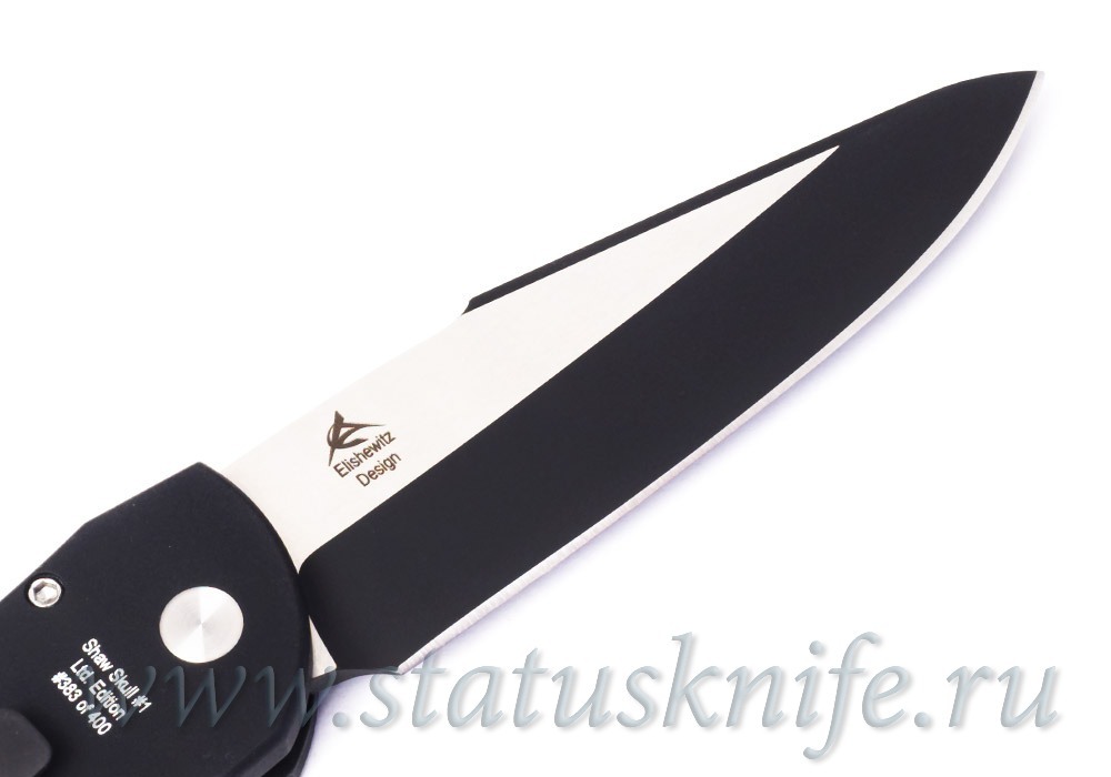 Нож Pro-Tech 2061 Doru Skull #1 Elishewitz Limited