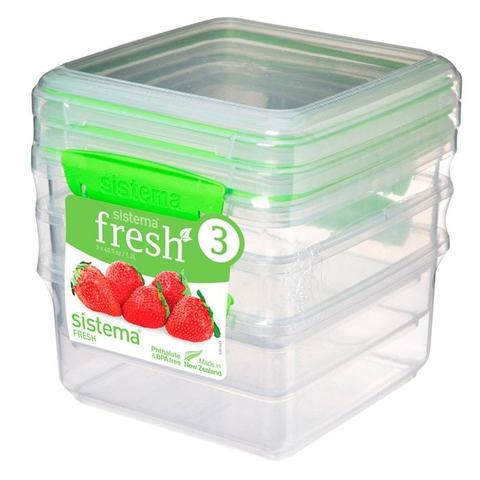 Набор контейнеров Fresh (3 шт) 1,2 л, артикул 951630, производитель - Sistema