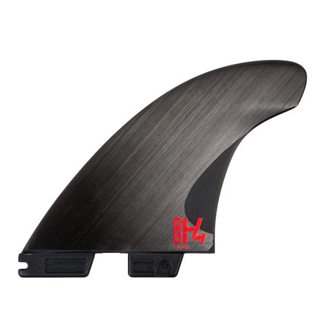 FCS II H4 Tri Retail Fins Smoke Large