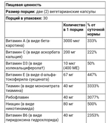 MH, Teen Boys Caps, капсулы для мальчиков-подростков, мультивитамины для ежедневного приема, 60 вегетарианских капсул