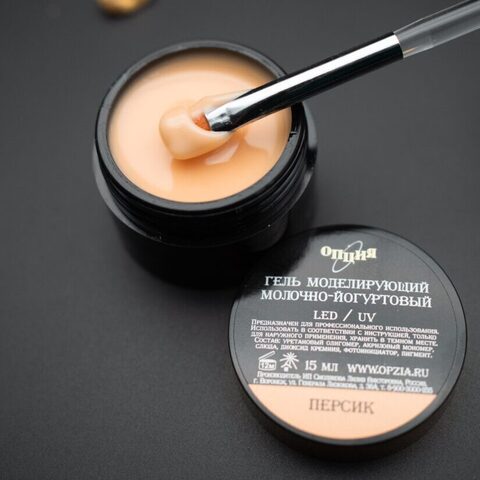 Опция Гель моделирующий молочно-йогуртовый Персик 15мл