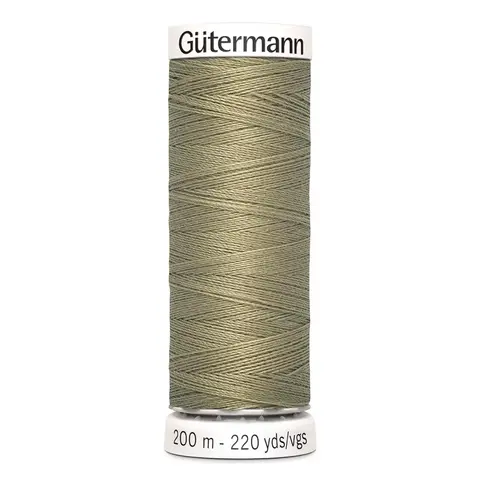 Нить Sew-All 200 м, Gutermann, 258 умеренно-болотный