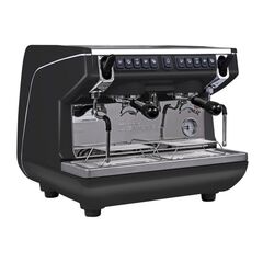 Профессиональная кофемашина NUOVA SIMONELLI Appia Life +economizer 2Gr V, высокие группы, черная