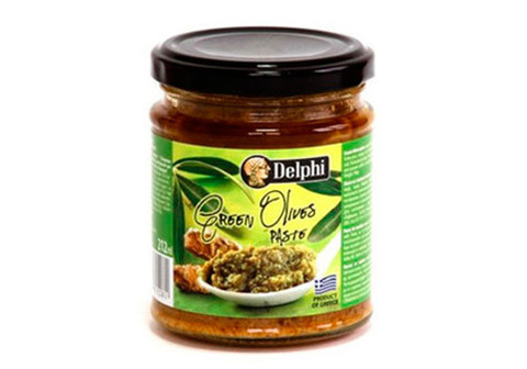 Паста из зеленых оливок "Delphi", 190г