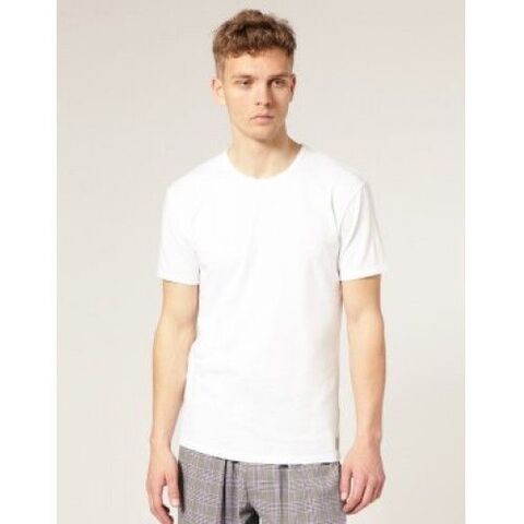 Футболка модал Calvin Klein Round Neck White