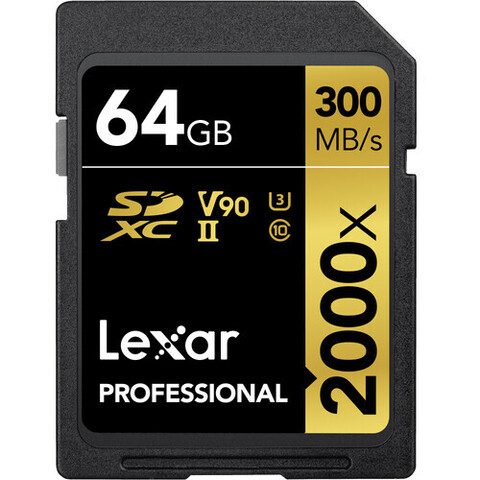 Lexar Professional 2000x UHS-II SDXC 64 Gb