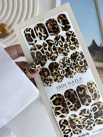 Пленки для маникюра IBDI NAILS 30 CLASSIC LEO