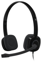 Наушники Logitech Stereo Headset H151 черный