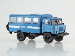 GAZ-66 NZAS-3964 (66) Shuttle bus blue 1:43 AutoHistory