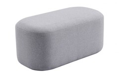 Пуф SOFA 03-4080S, светло-серый