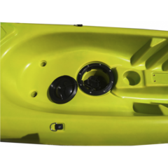 Пластиковые каяки HAI, желто-зеленый