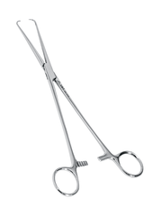 Щипцы маточные однозубые (пулевые) для оттягивания тела матки