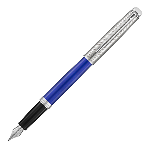 Ручка перьевая Waterman Hemisphere Deluxe Blue Wave CT, F (2043217)