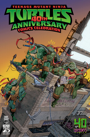 Teenage Mutant Ninja Turtles 40th Anniversary Comics Celebration #1 (Cover H) (ПРЕДЗАКАЗ!)