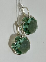 Левкой (серьги из серебра)
