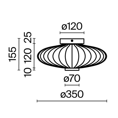 Настенный светодиодный светильник Maytoni Amulet MOD555WL-L4G3K