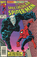Комикс The Spectacular Spider-Man #204-205 Death by tombstone parts 1-2