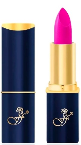 FFleur Помада L-24 тон 225 Переливающаяся фуксия перламутр  длительного действия «Фруктовый соблазн»