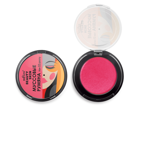 Белита Beauty Skin Румяна муссовые тон 03 peony