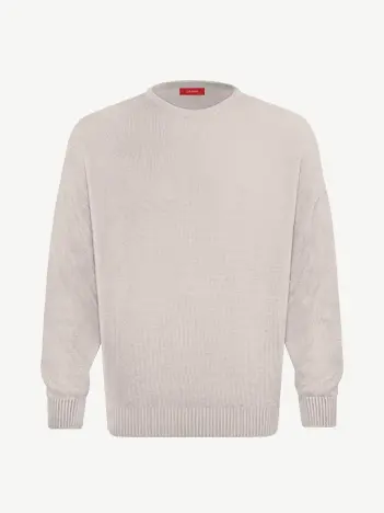 Джемпер оверсайз из шелка