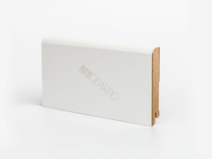 Плинтус МДФ Деартио U 102-100 белый 100х16х2050