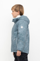 куртка  для мальчика  ВК 36102/н/3 ГР (122-146)