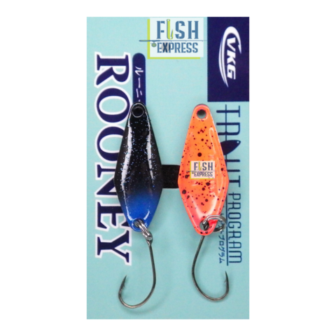 Блесна колеблющаяся на форель VKG ROONEY 2.2гр #009