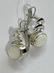 Ресага (серьги из серебра)