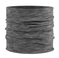 Теплый шерстяной шарф-труба Buff Wool heavyweight Fog Grey Multi Stripes