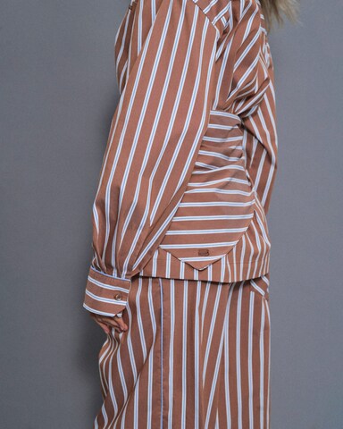 Брюки с кантом в пижамном стиле B CLUB