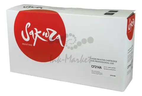 Картридж Sakura CF214A (14A) для HP, черный, 10000 к.