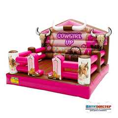 Батут для аттракциона бык родео «Дикий запад», 6×4×4 м