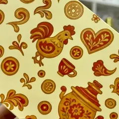 Коробка для зефира, тортов и пирожных с пластиковой крышкой 200х200х70 мм (Сладкая матрешка)