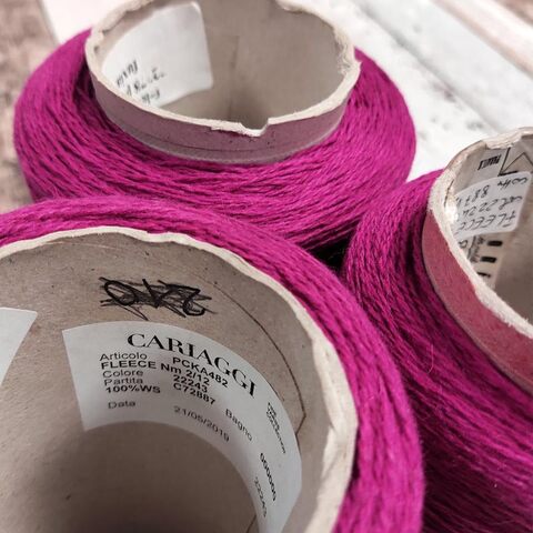 Кашемир CARIAGGI FLEECE 2/12 фуксия