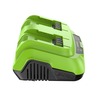 Ультрабыстрое двойное зарядное устройство Greenworks G24X2C8, 24V, 8A (2958807) — фото 8