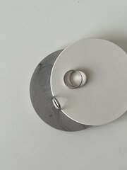 Кольцо матовое шириной 2 мм