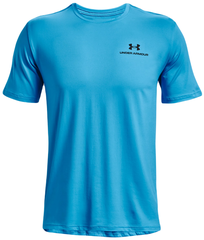 Теннисная футболка Under Armour Rush Energy Short Sleeve - capri/black